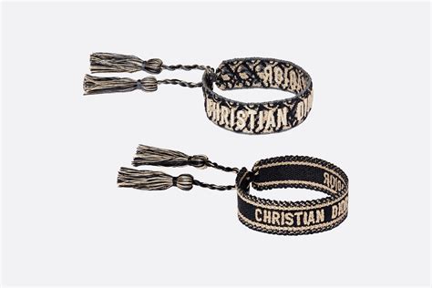 armband dior|christian dior stoffarmband.